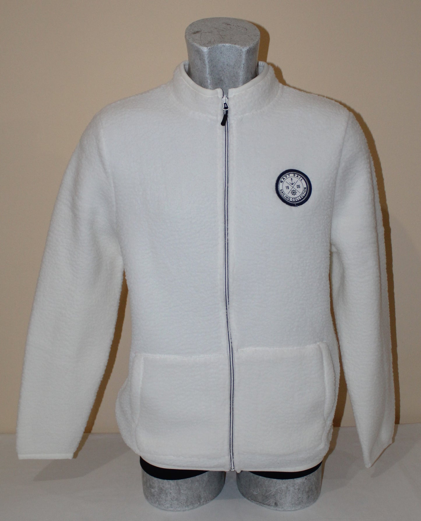 Giacca in pile Navy Sail