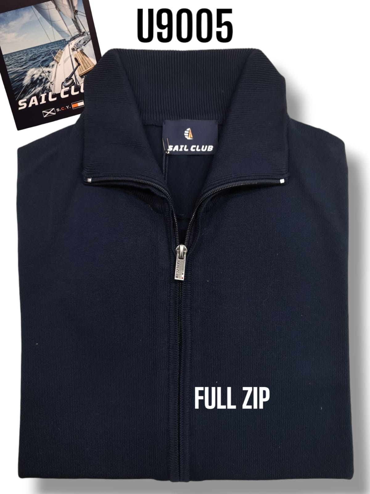 Giacca full zip SailClub Mod. U9005